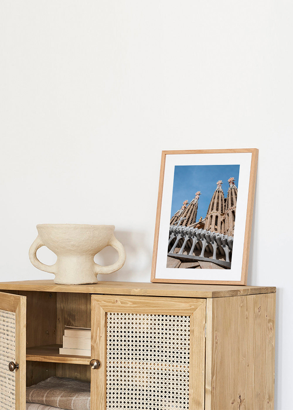 Arte da città Facciata Sagrada Família verticale