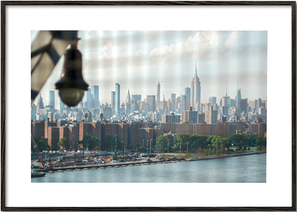 Arte da città Manhattan dalla finestra