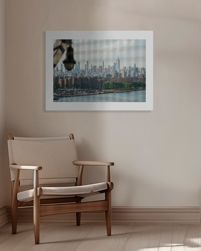 Arte da città Manhattan dalla finestra