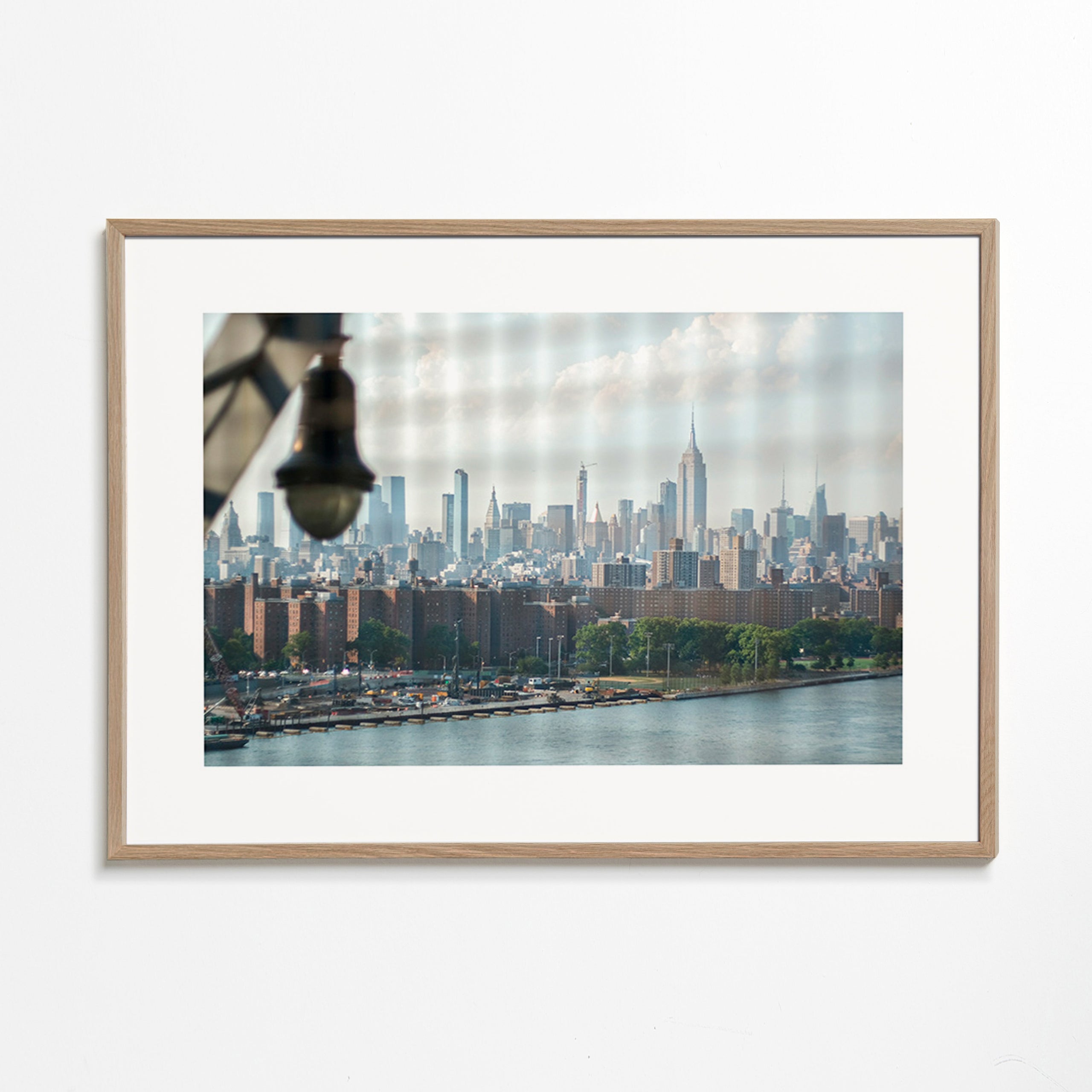 Arte da città Manhattan dalla finestra