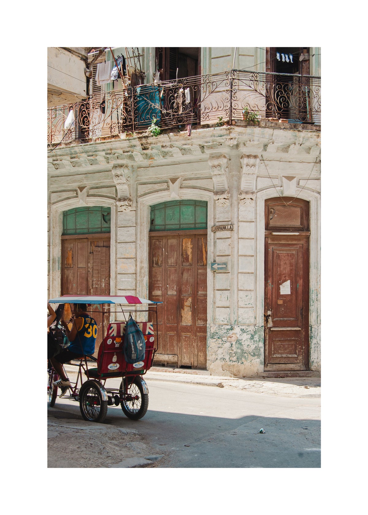 Havana Street - Unframed art print