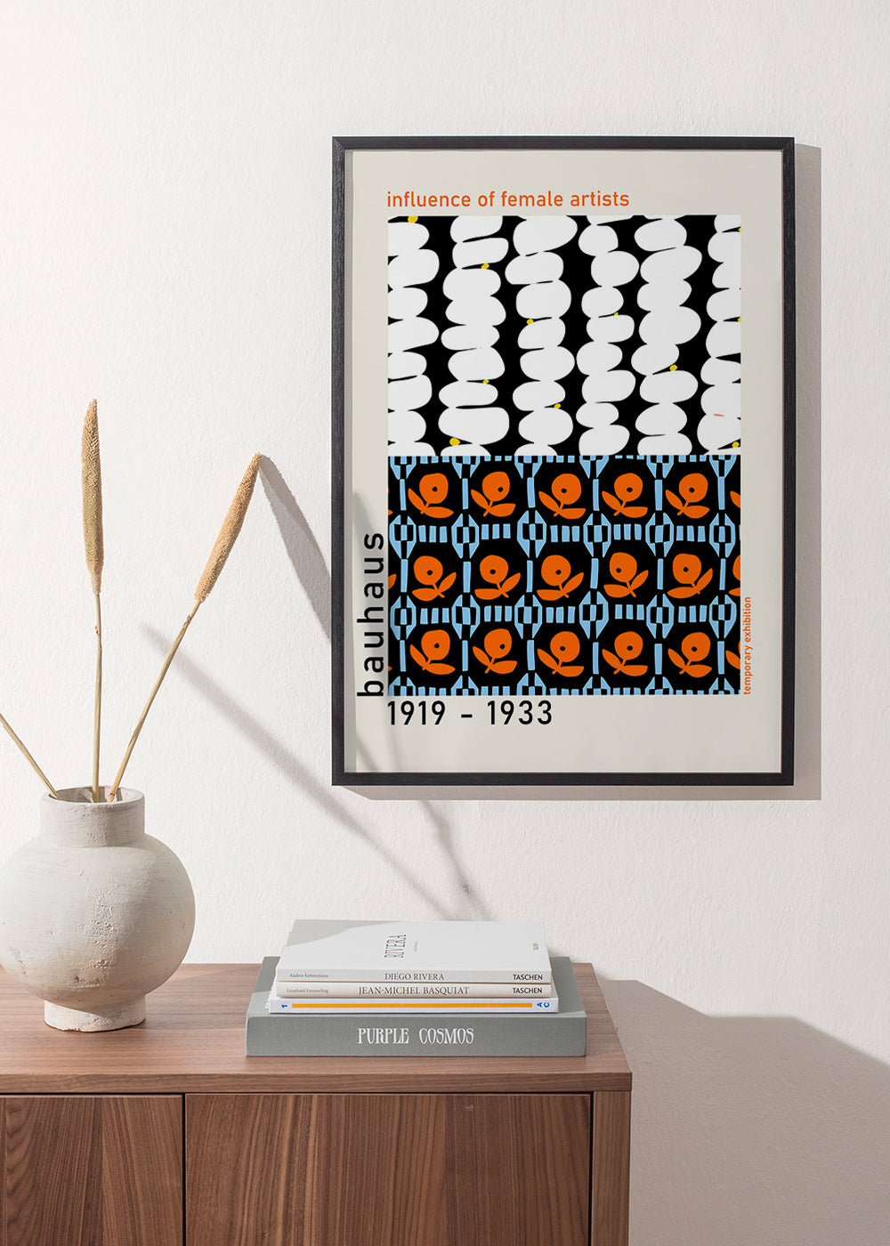 Cuadro vintage Bauhaus con patrones geométricos – Product1