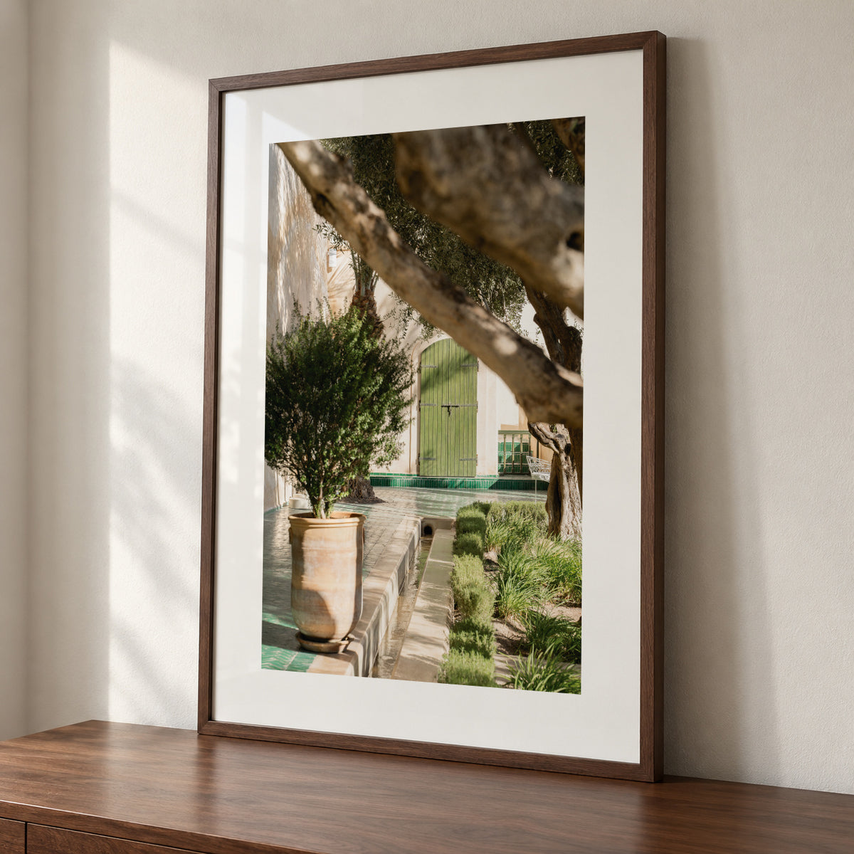 Le Jardin Secret - Framed poster detail