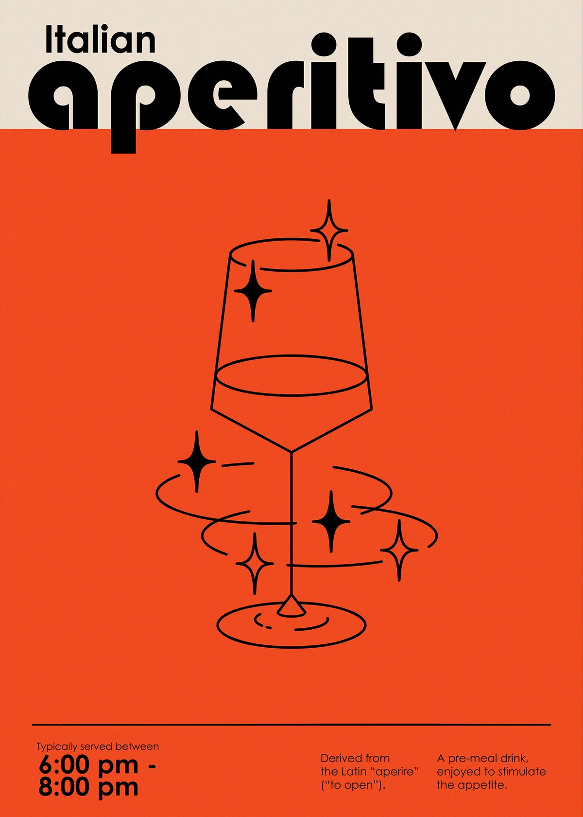 Italian Aperitivo - Unframed art print