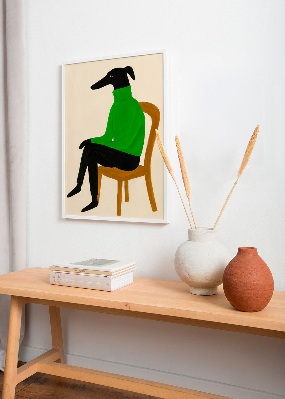 Ilustración perro con jersey verde – Product3