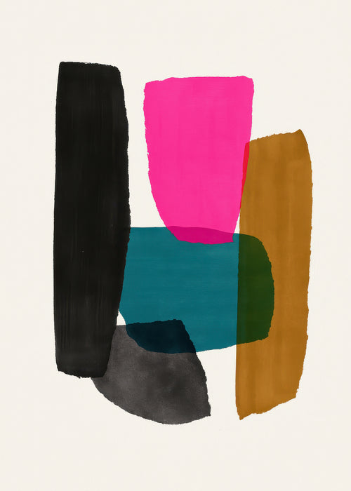 Magenta Accent - Unframed art print