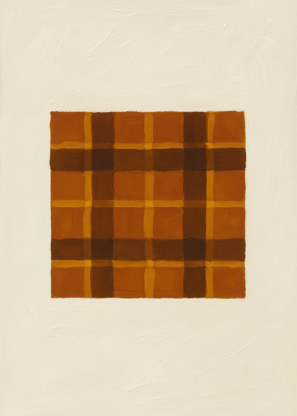 Amber Weave - Unframed art print
