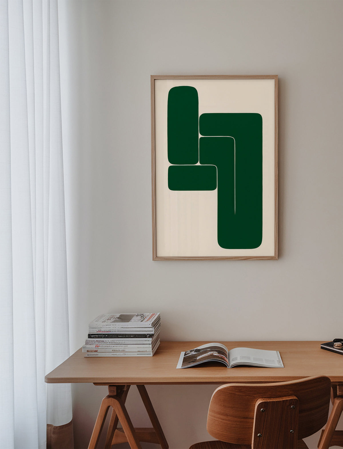 Parete moderna con arte astratta naturale | Poster Store IT Parete moderna con arte astratta naturale | Poster Store IT