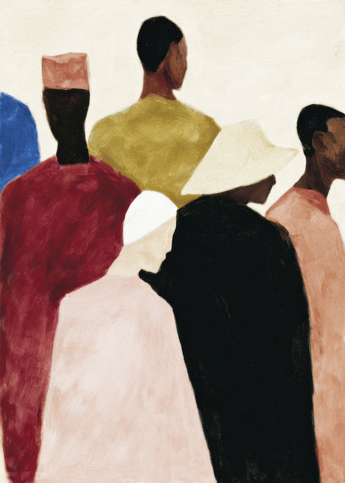 Crowded Colors I - Unframed art print