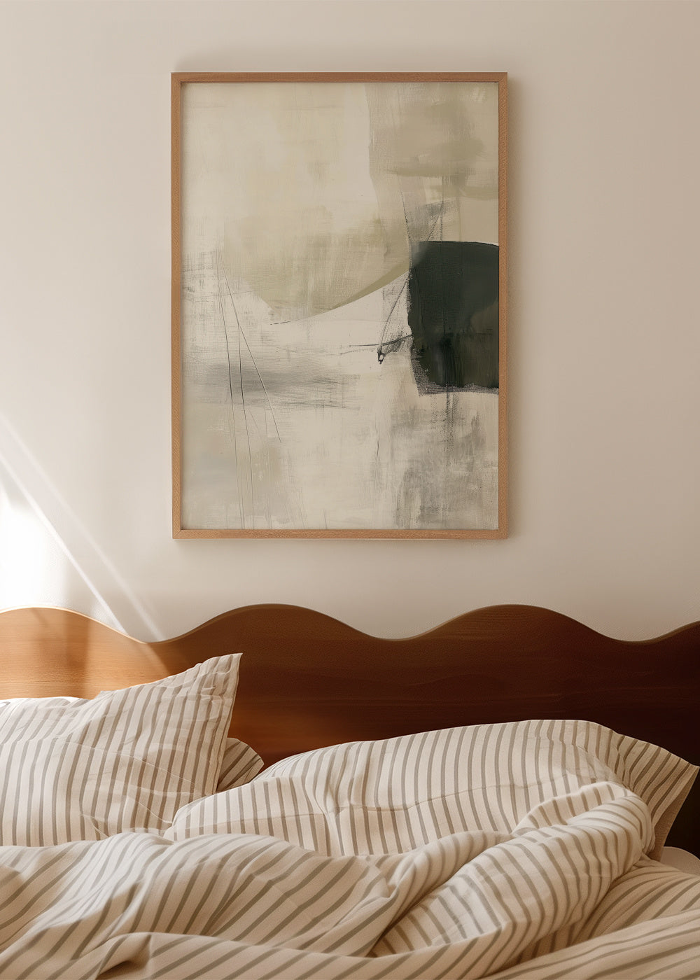 Filtered Light - Framed poster in an interior