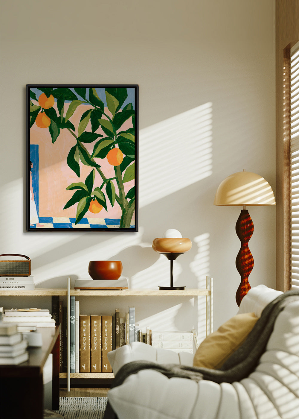 Arte da cucina Limoni di Amalfi dipinti