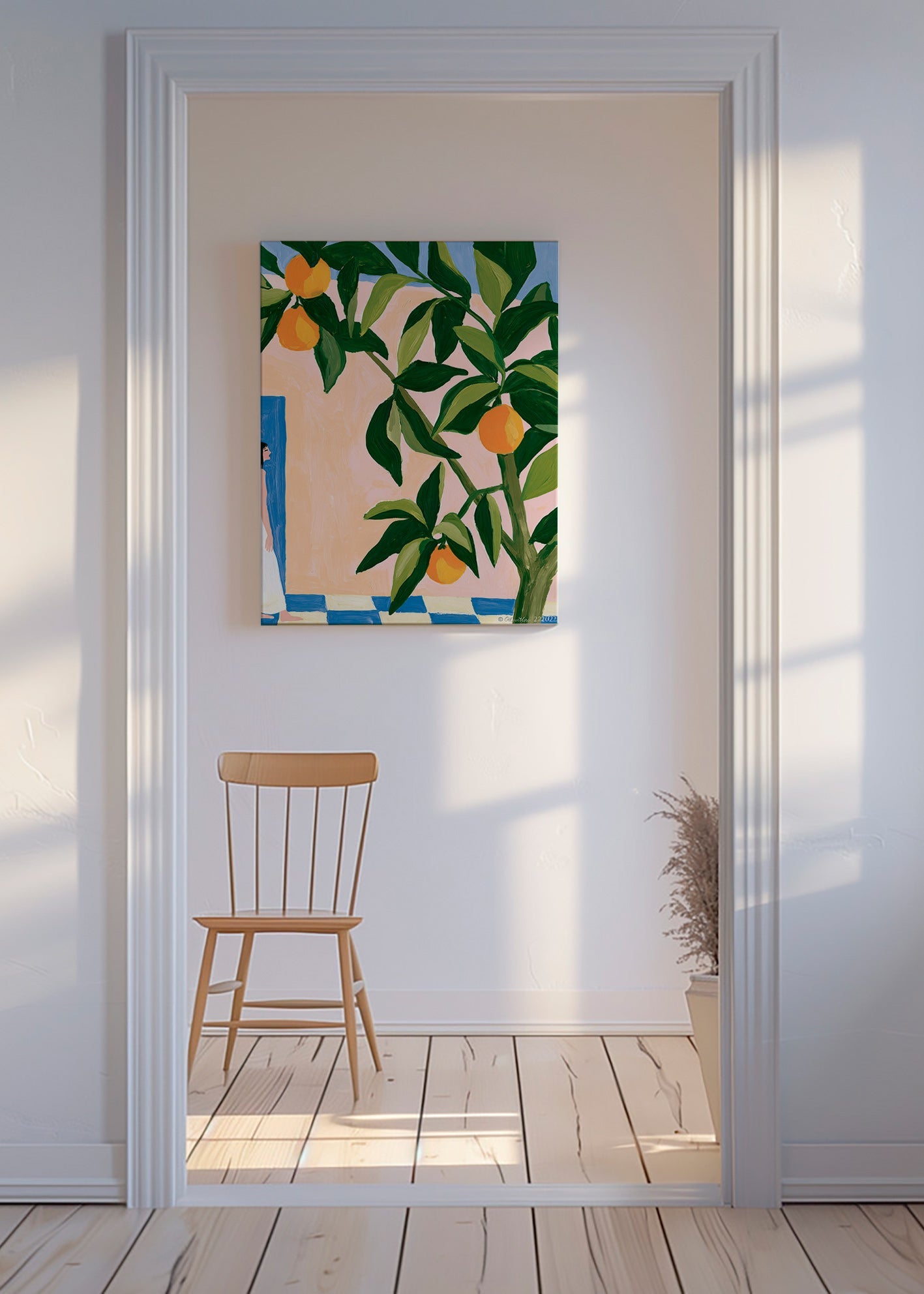 Arte da cucina Limoni di Amalfi dipinti