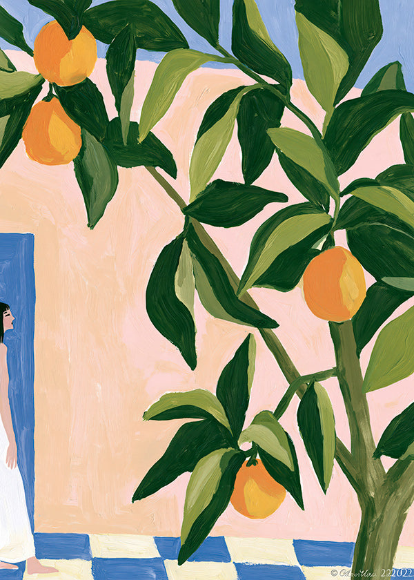 Arte da cucina Limoni di Amalfi dipinti
