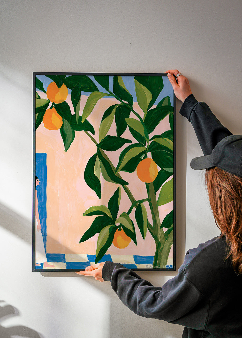 Arte da cucina Limoni di Amalfi dipinti