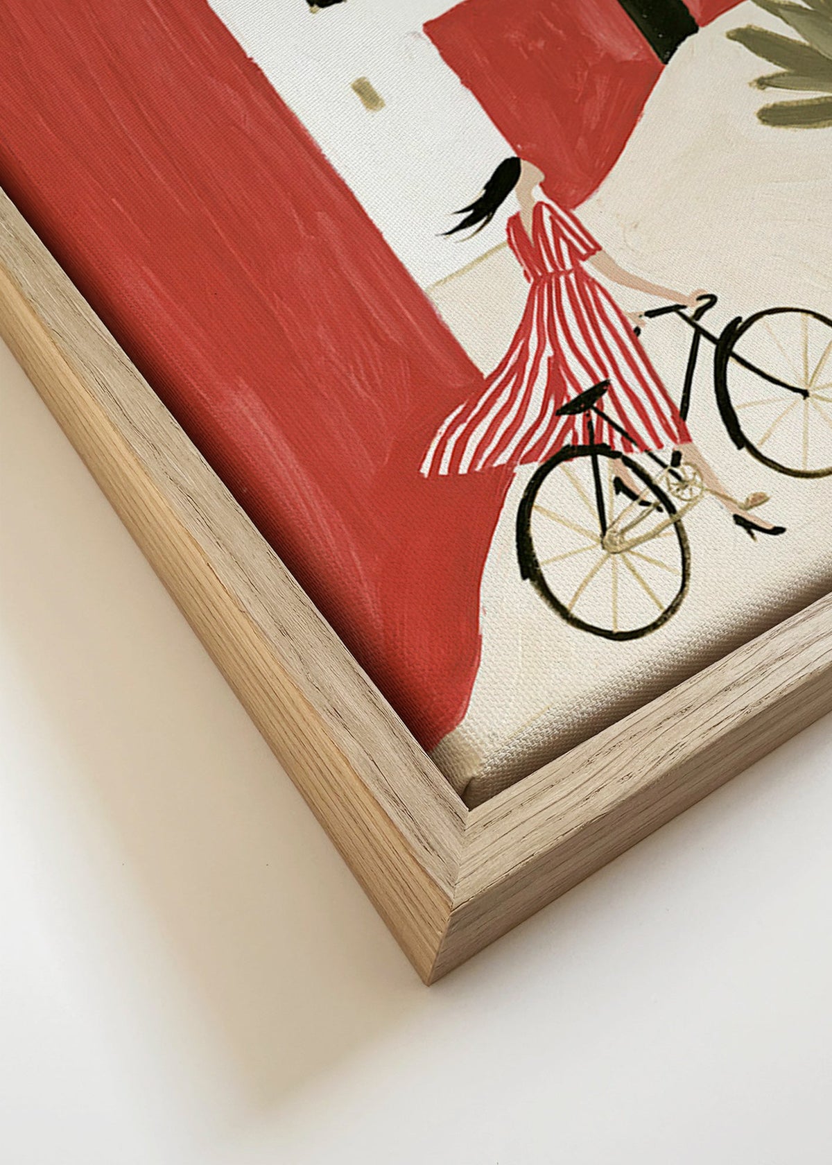 Illustrazione di bicicletta costiera