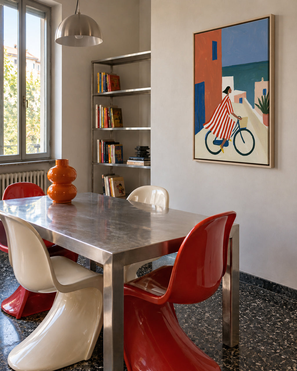 Ride to the Beach - Lienzo en ambiente