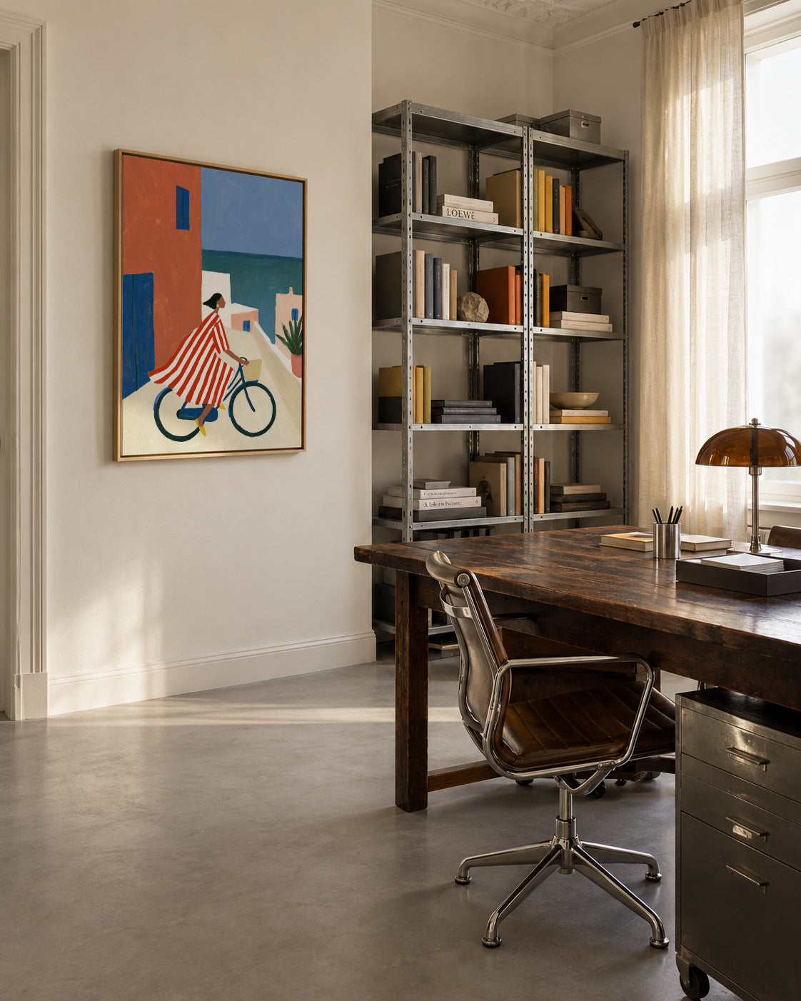 Ride to the Beach - Lienzo en ambiente