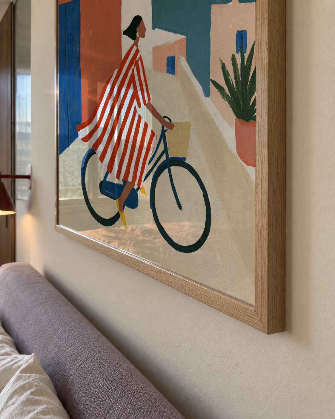 Ride to the Beach - Detalle del poster