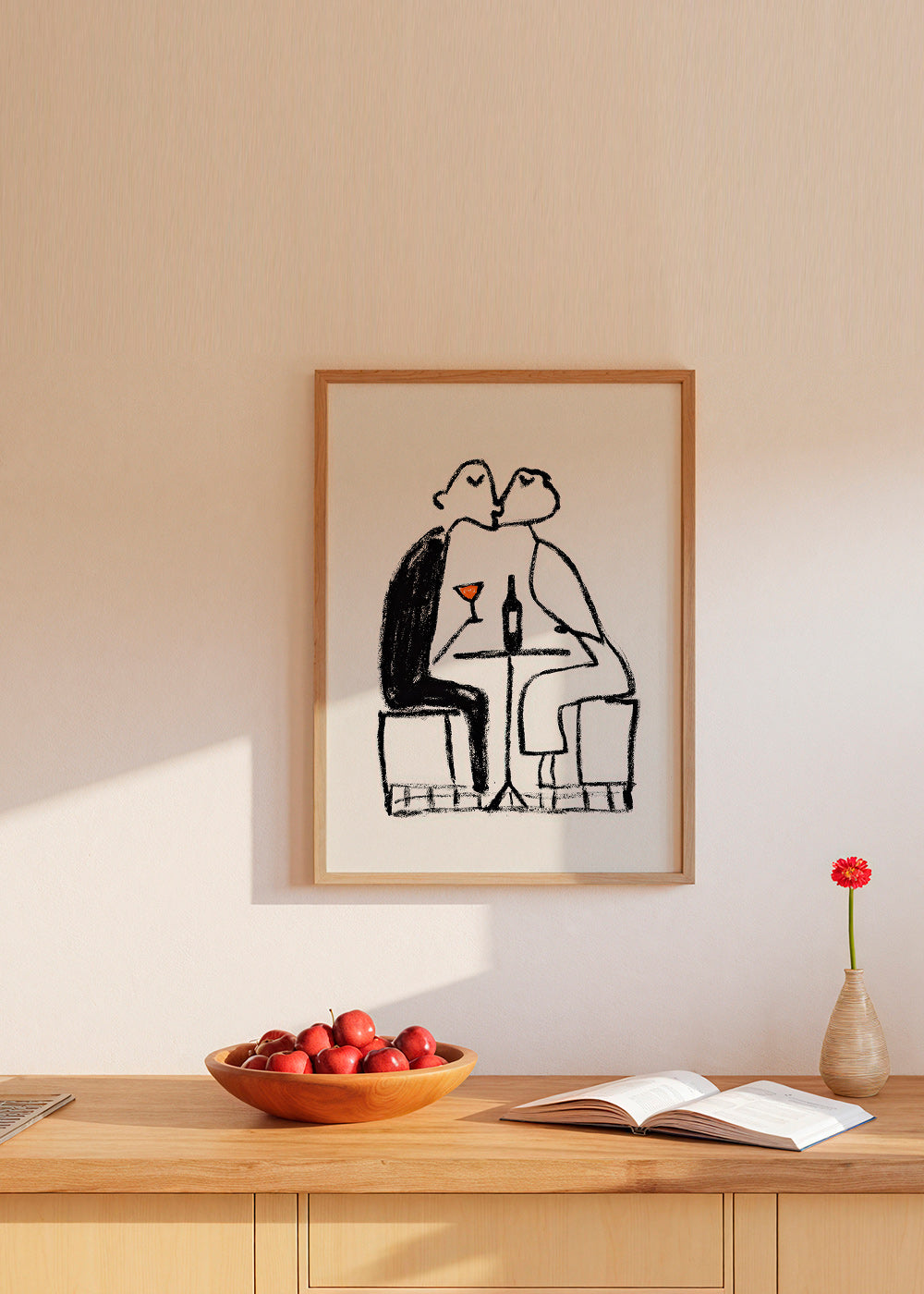 Arte da cucina: coppia con vino