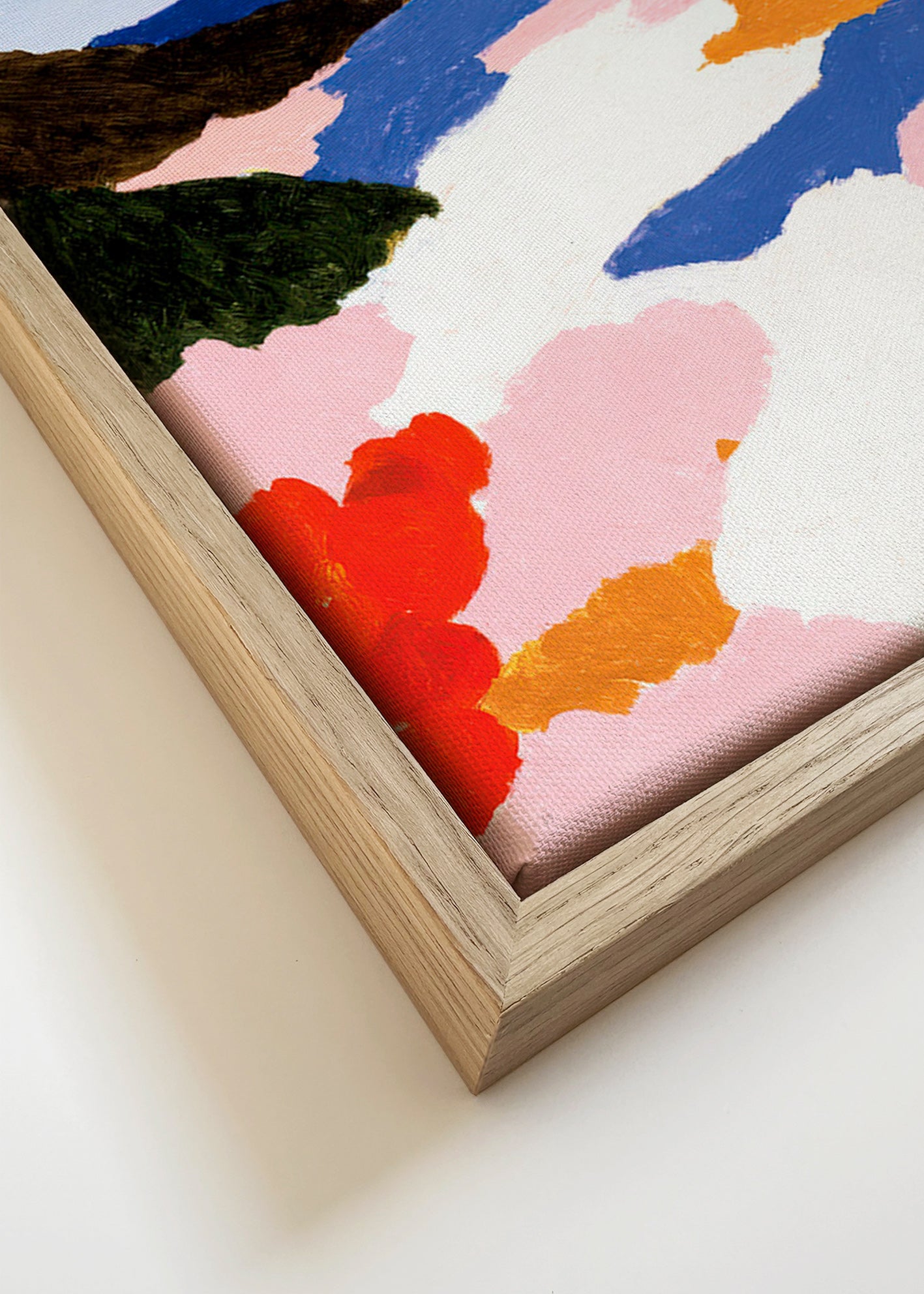 Stampa botanica: baia in fiore