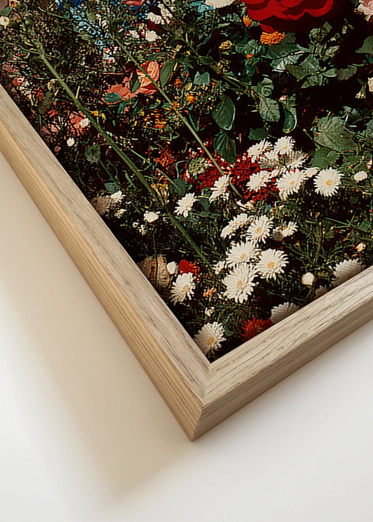 Stampa botanica: giardino in fiore