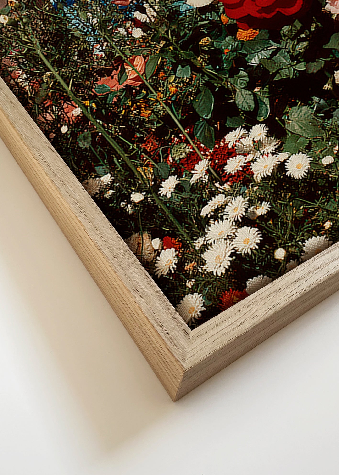 Stampa botanica: giardino in fiore