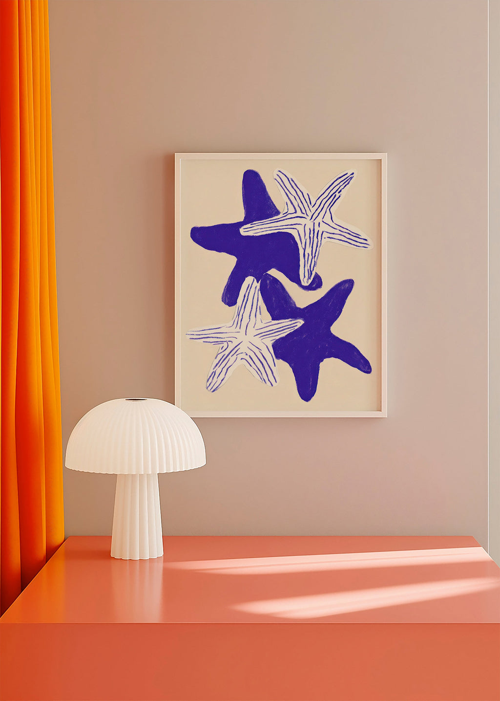 Stelle marine indaco