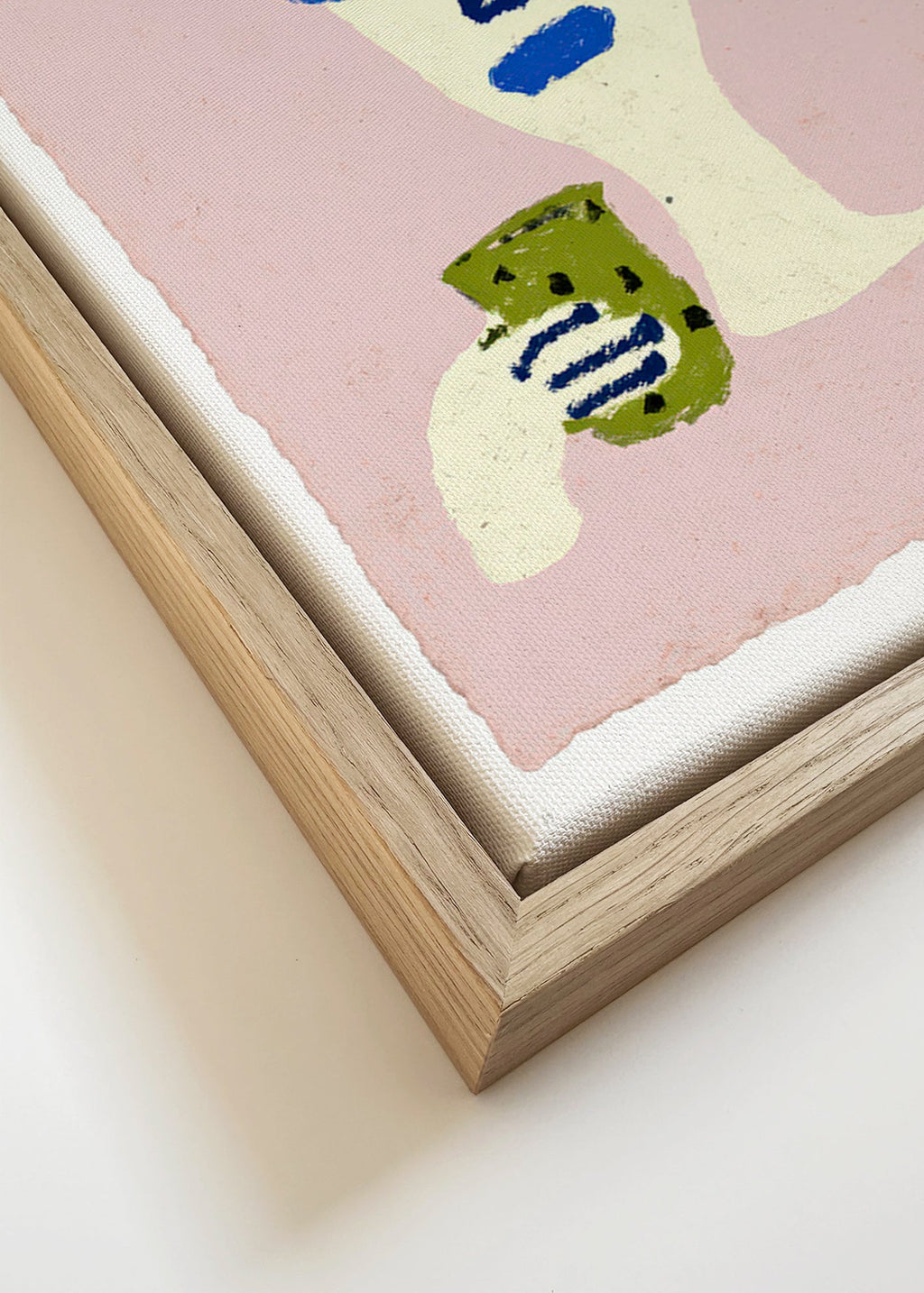 Illustrazione ritratto con occhiali blu