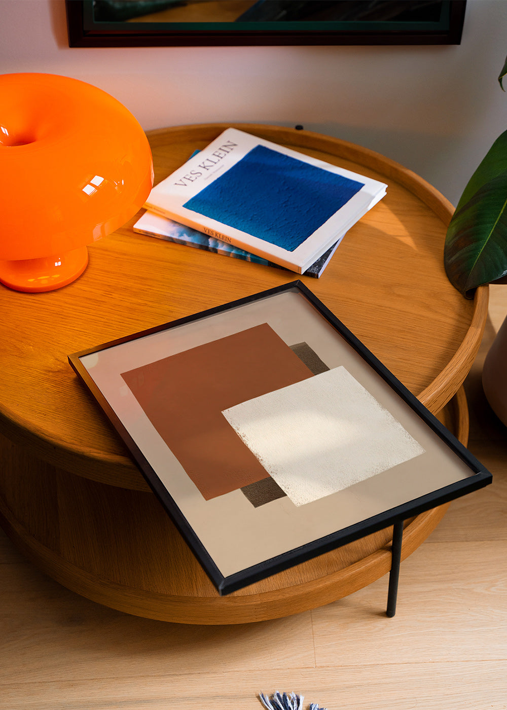 Quadro geometrico toni della terra