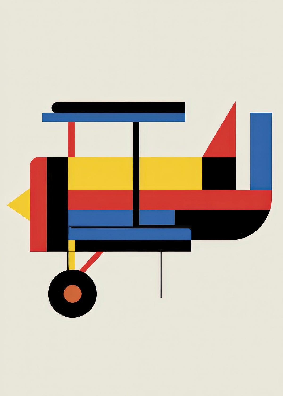Flying Machine - Unframed art print