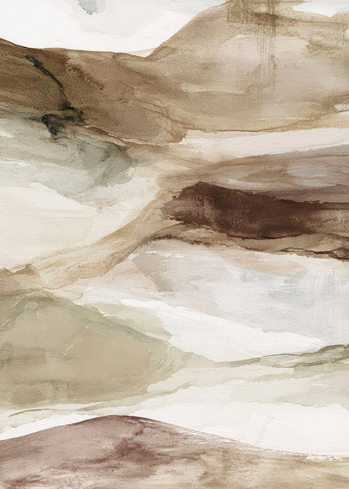 Paesaggio del deserto ad acquerello