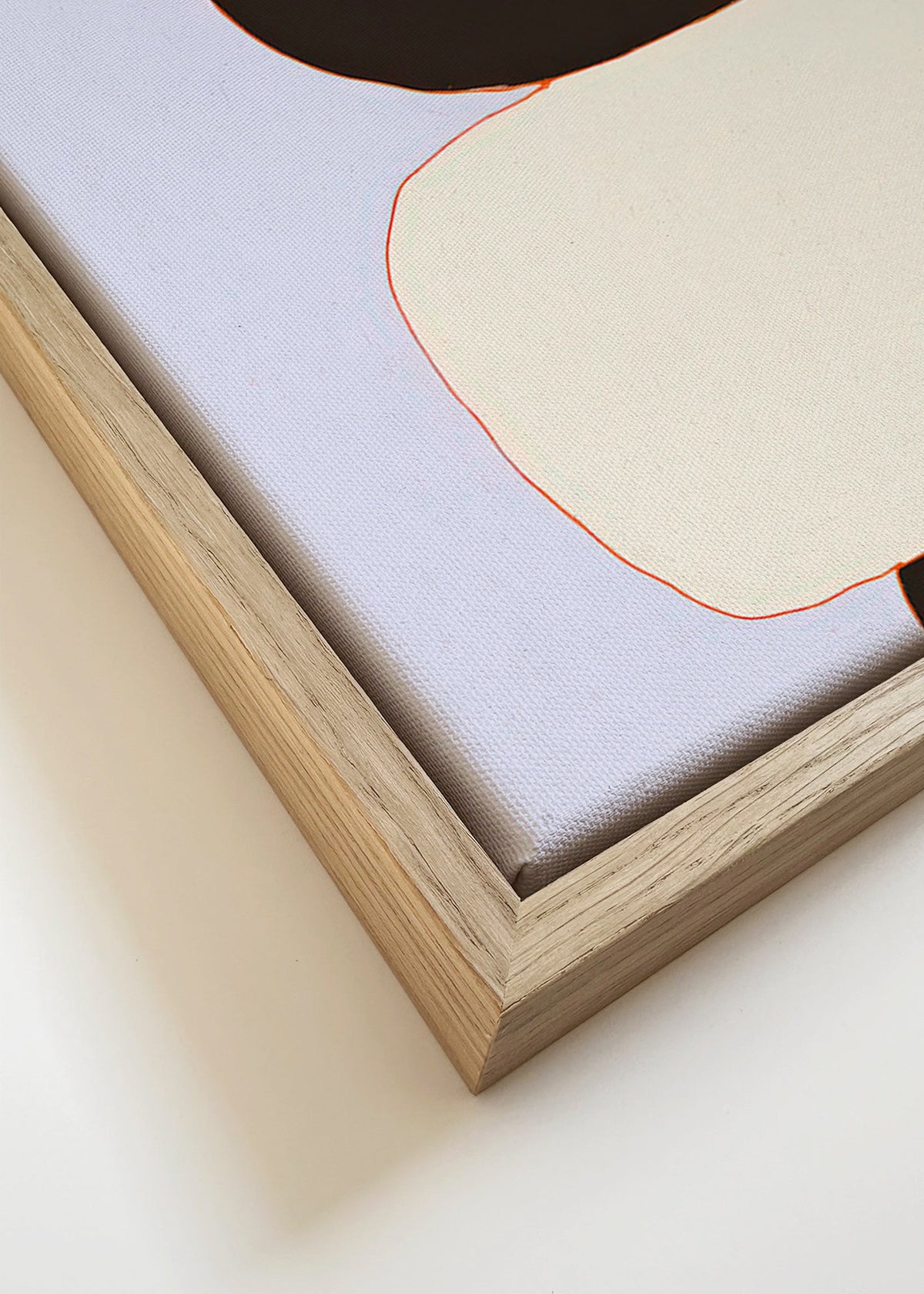 Quadro geometrico a forme arrotondate