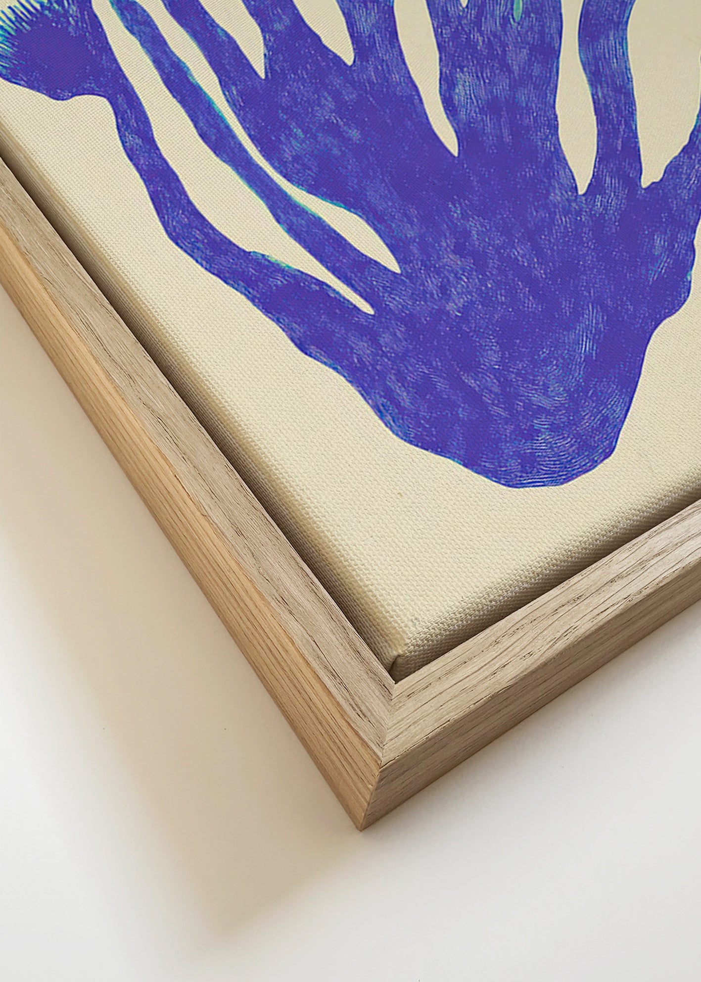Stampa botanica Indigo Coral