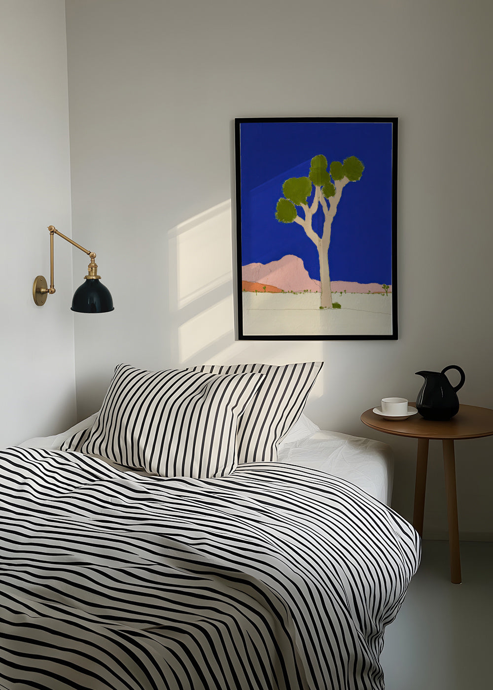 Desert Tree - Framed poster in an interior