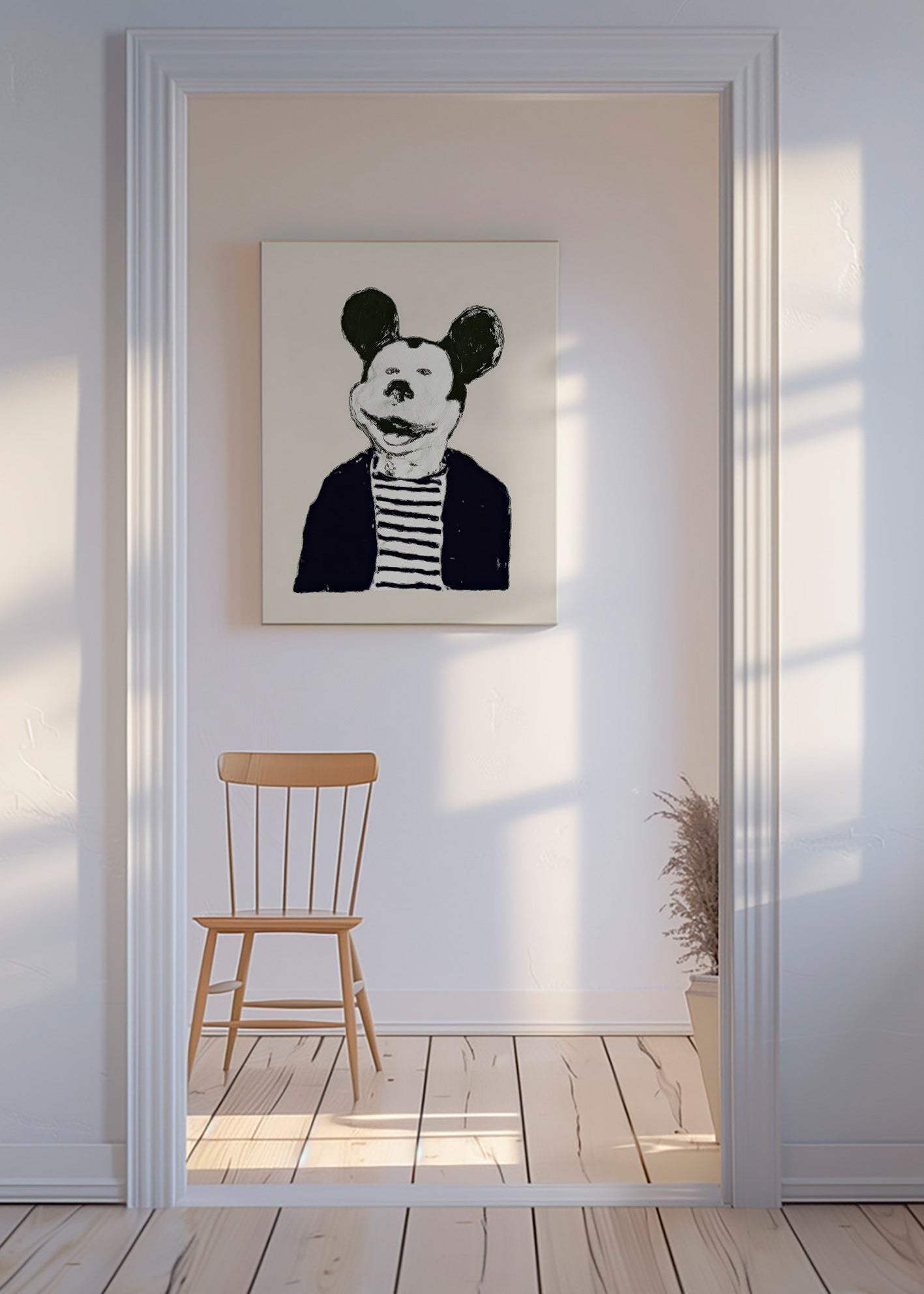 Illustrazione topo gentiluomo