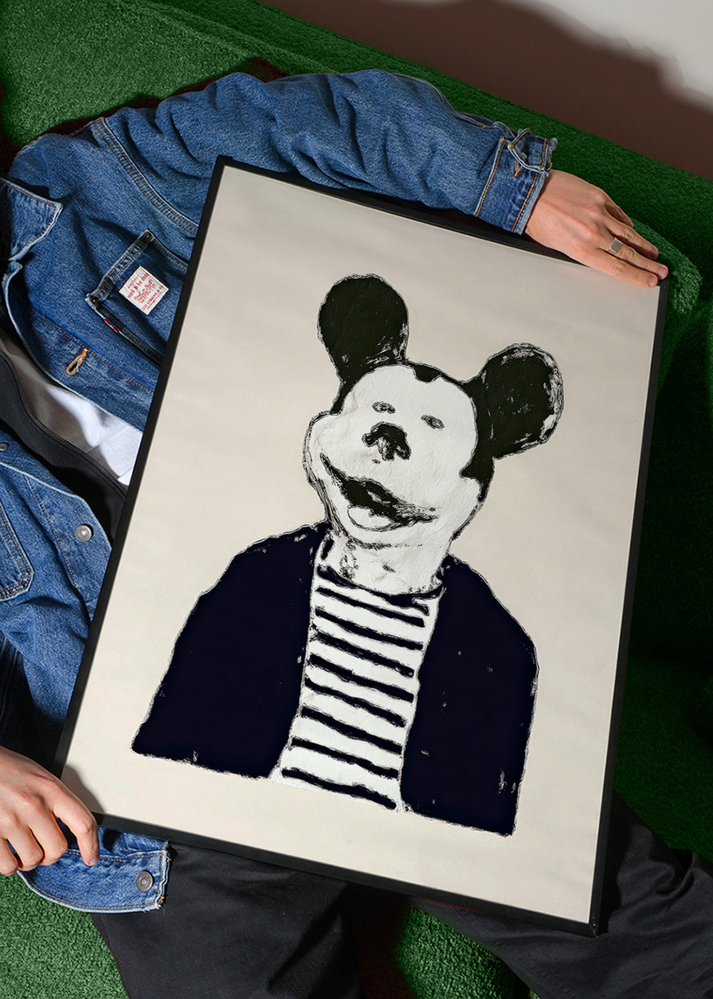 Illustrazione topo gentiluomo
