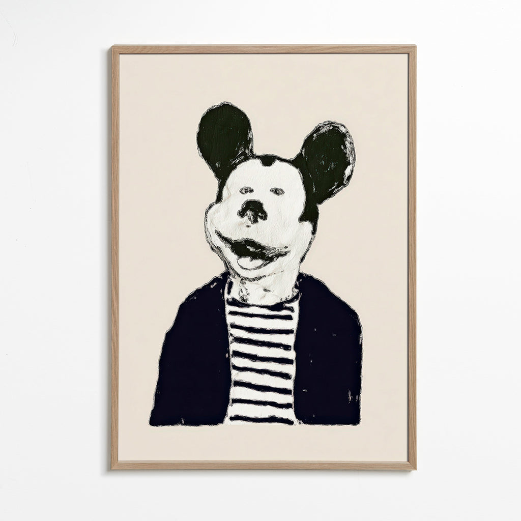 Illustrazione topo gentiluomo