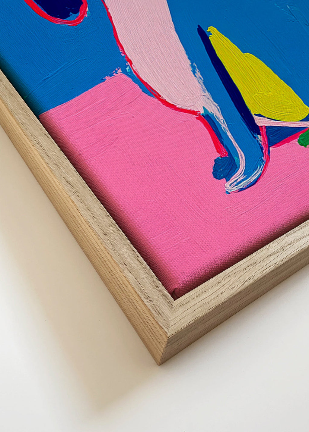 Opera cane neon colori intensi