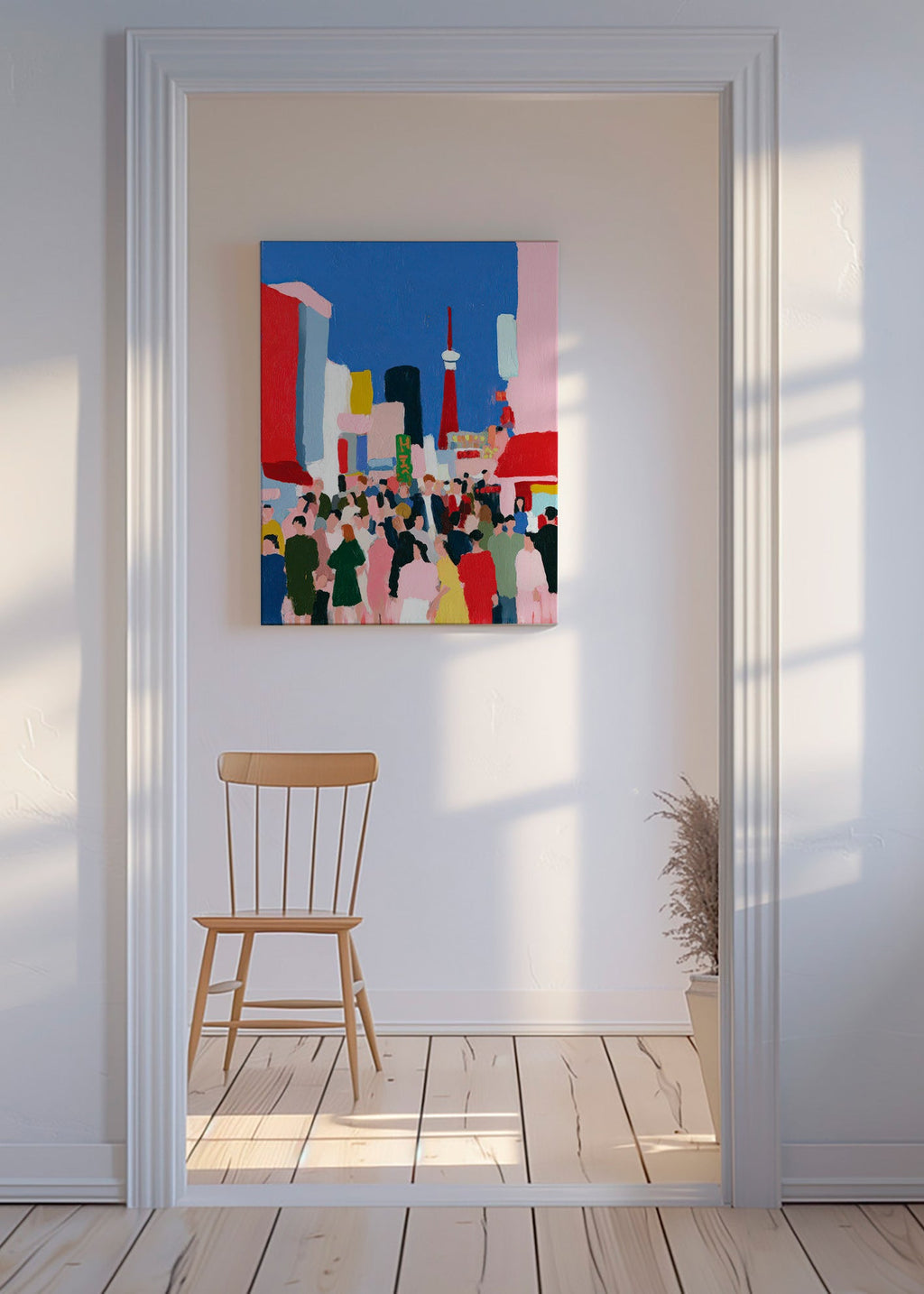 Poster di città Tokyo a colori
