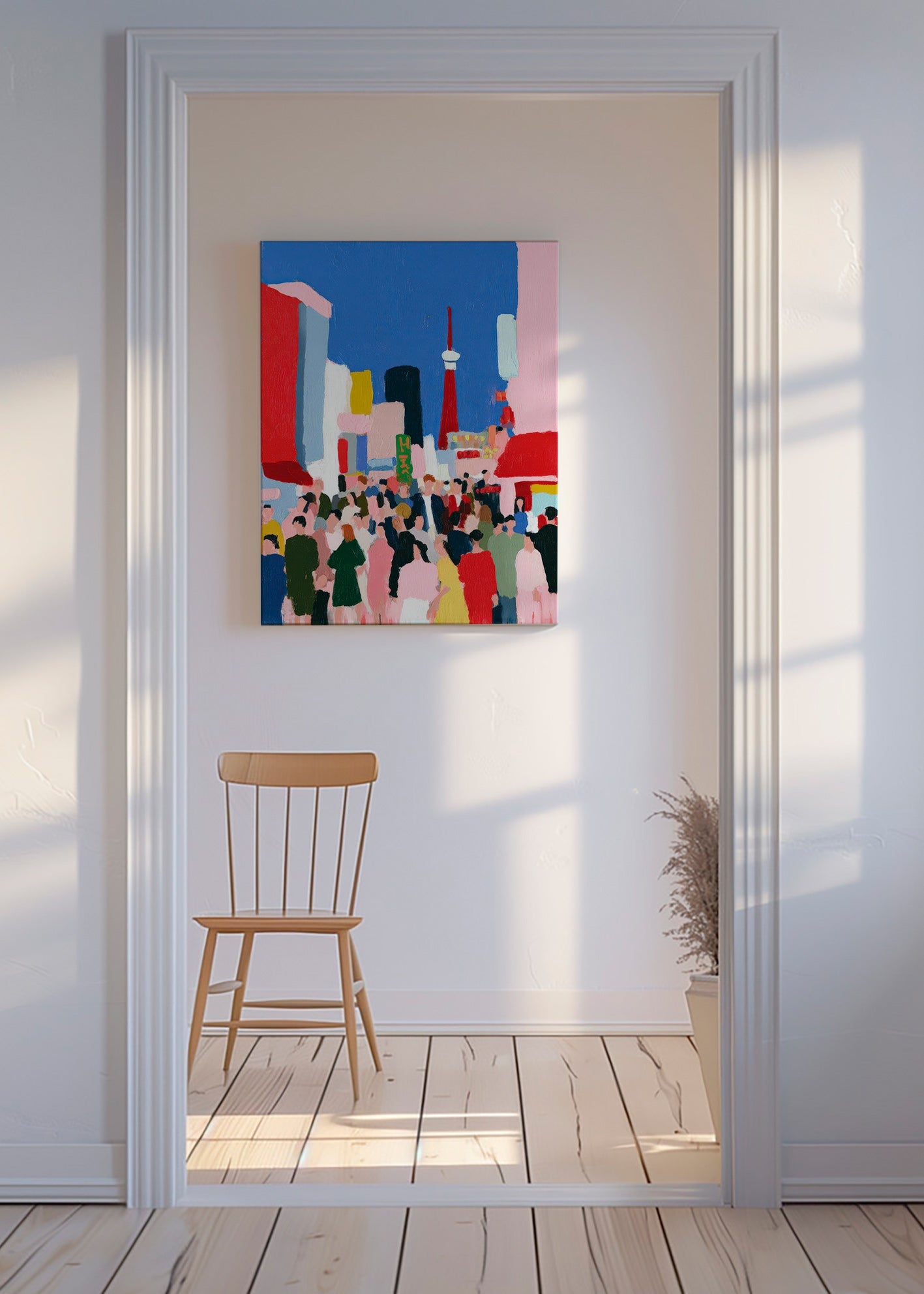 Poster di città Tokyo a colori
