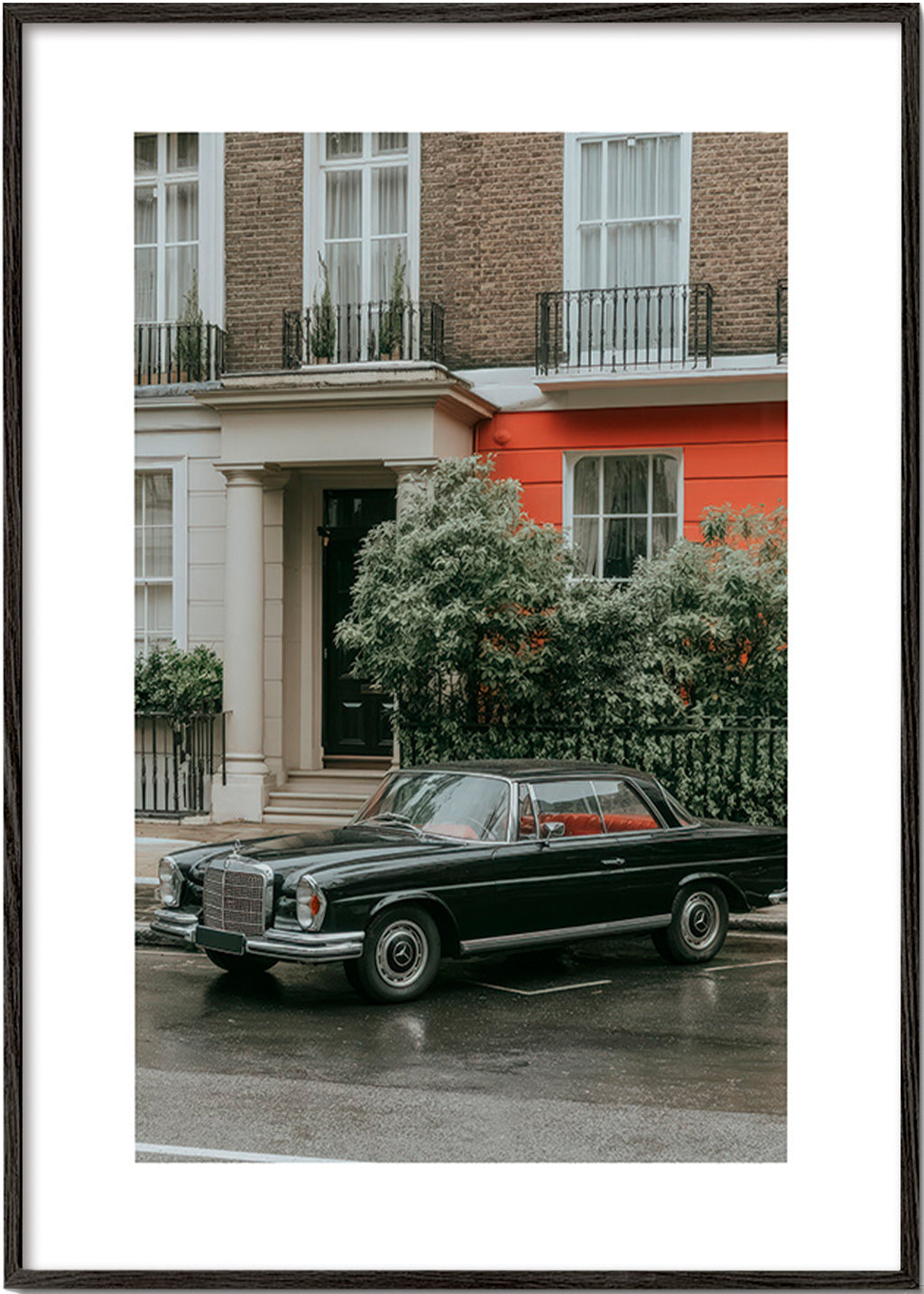 Fotografia di strada con auto d'epoca