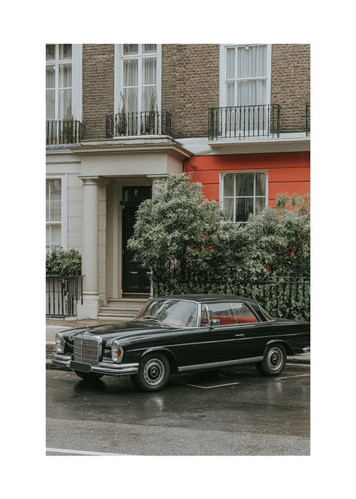 Fotografia di strada con auto d'epoca