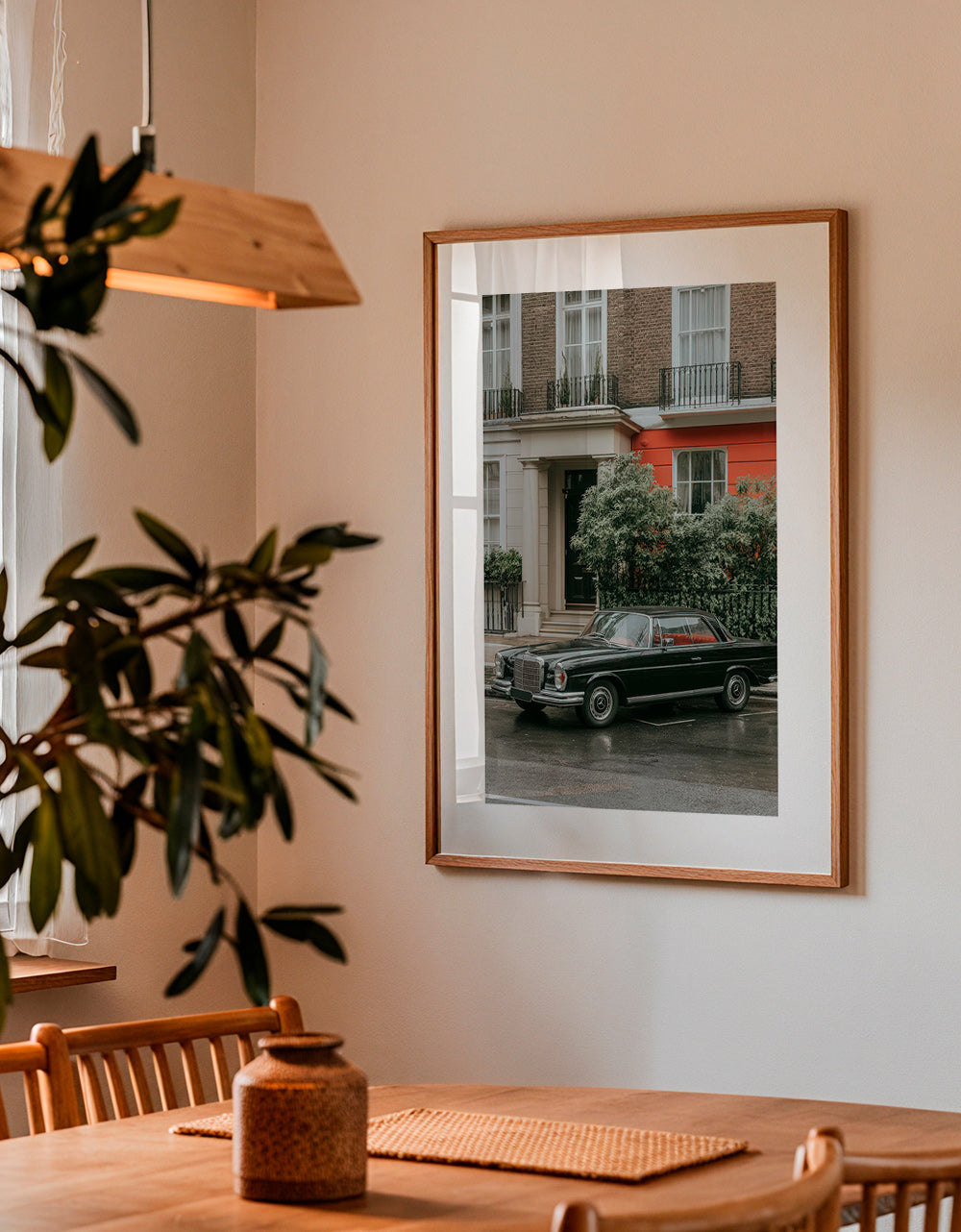Fotografia di strada con auto d'epoca