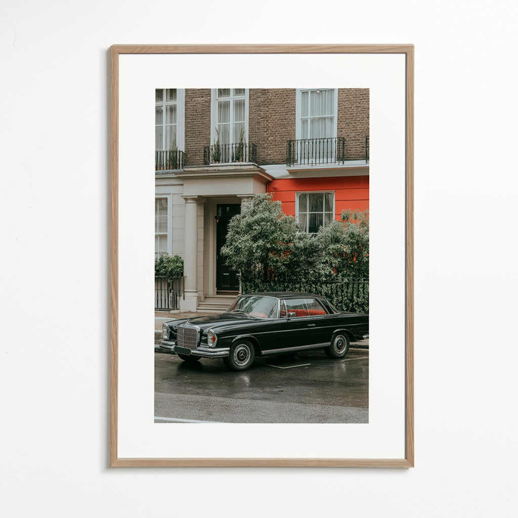 Fotografia di strada con auto d'epoca