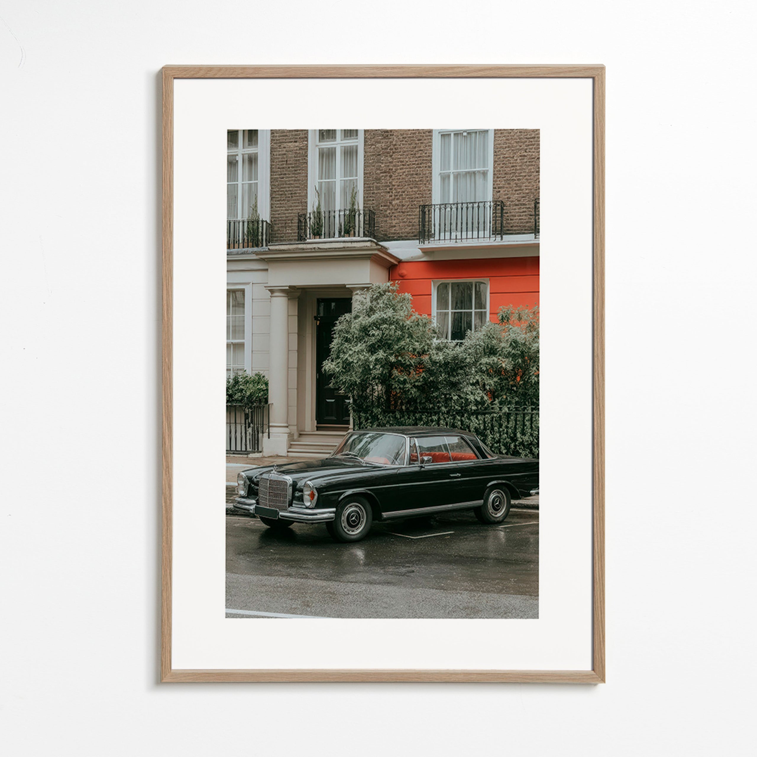 Fotografia di strada con auto d'epoca