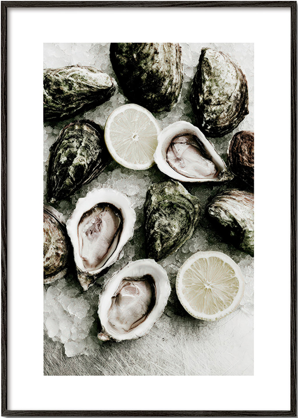 Arte da cucina con ostriche e limone