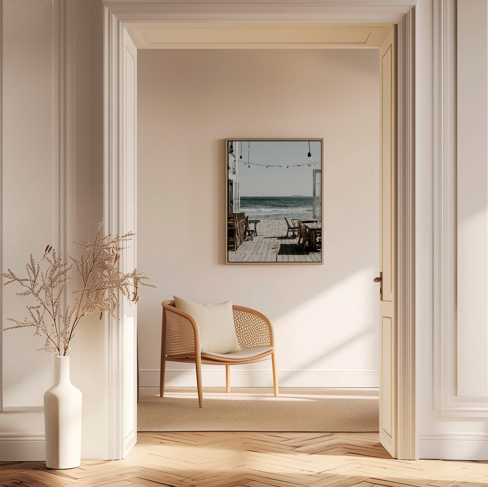 Stampa paesaggio terrazza aperta