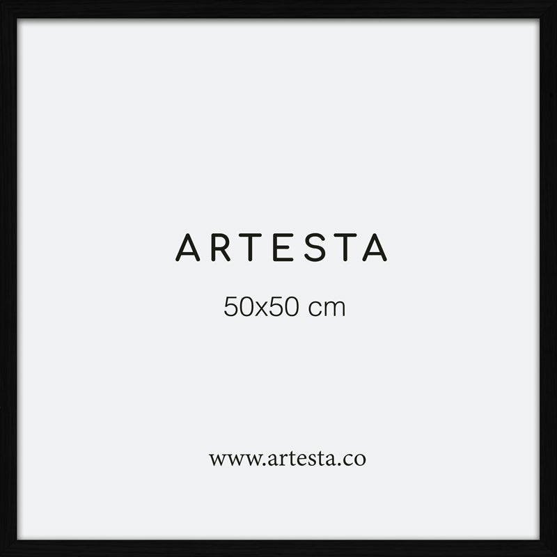 Cornice nera 50x50cm