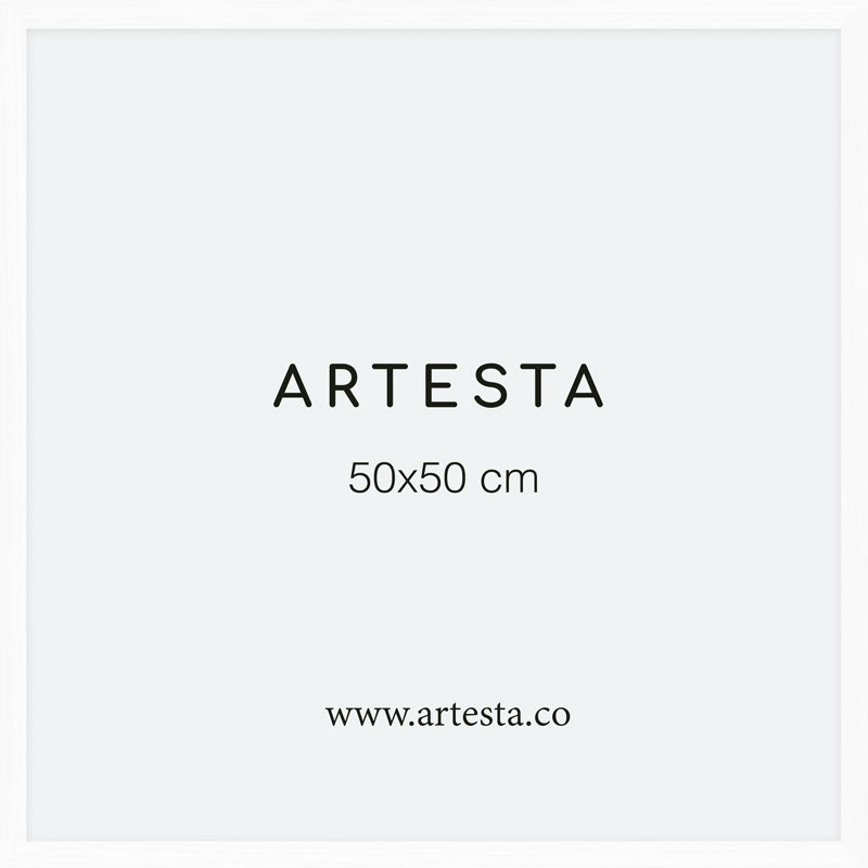Cornice bianca 50x50cm