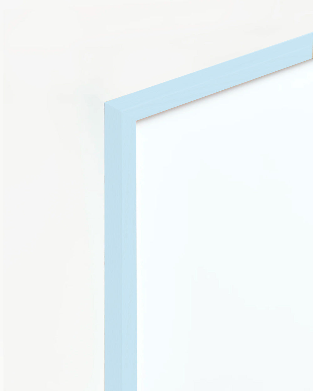 Cornice blu pastello 50x70